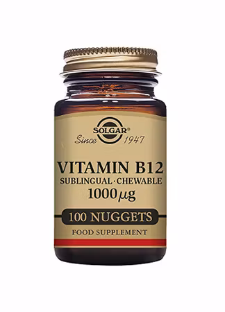 Vitamin B12 1000µg Sublingual 100 Chewable Nuggets