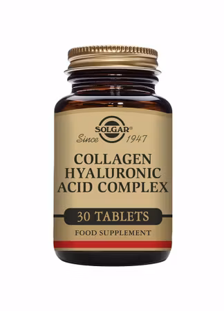 Solgar® Collagen (Bio-cell) Hyaluronic Acid Complex 30t