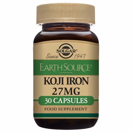 Earth Source Food Fermented Koji Iron 27 mg 30k