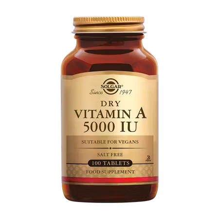 Dry Vitamin A 5000 IU 100t