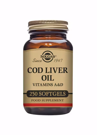 Cod Liver Oil Softgels 250 Softgels