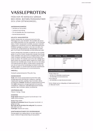 Vassleprotein choklad, 5 kg