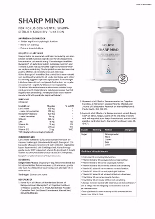 Sharp Mind, 60 kapslar