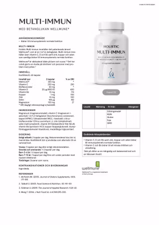 Multi-Immun, 60 kapslar