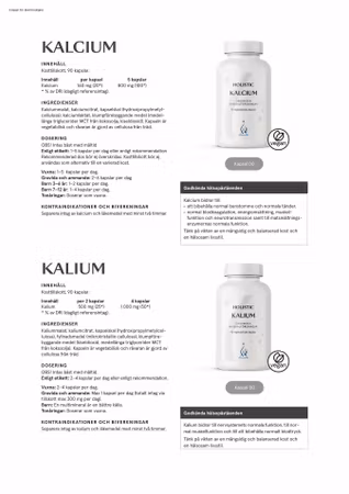 Kalcium 160 mg, 90 kapslar