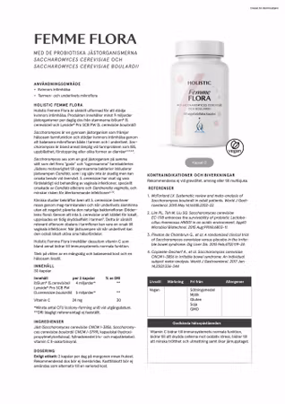 Femme Flora, 30 kapslar