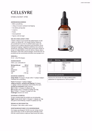 Cellsyre, 50 ml