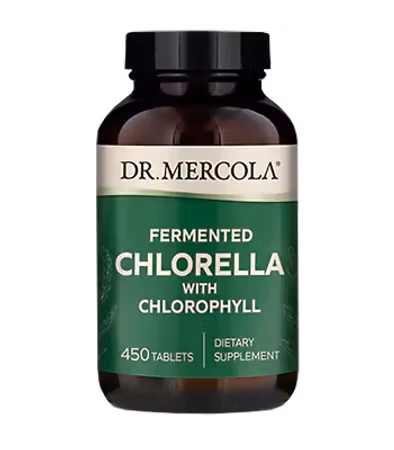 Dr. Mercola Fermented Chlorella 450 tabletter