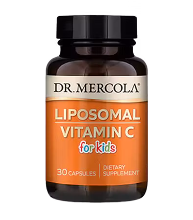 Dr. Mercola Liposomal C-vitamin för Barn 30 kapslar