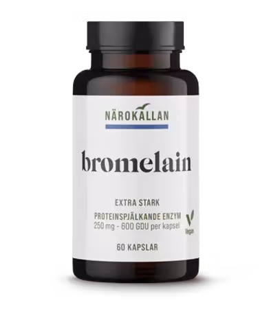 Närokällan Bromelain 600 GDU 60 kapslar