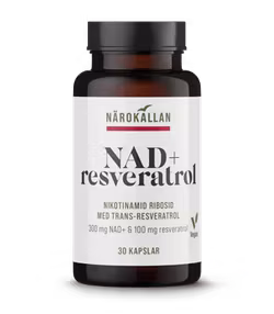 Närokällan NAD+ Resveratrol 30 kapslar