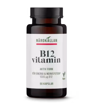 Närokällan B12 1000 mcg 90 kapslar