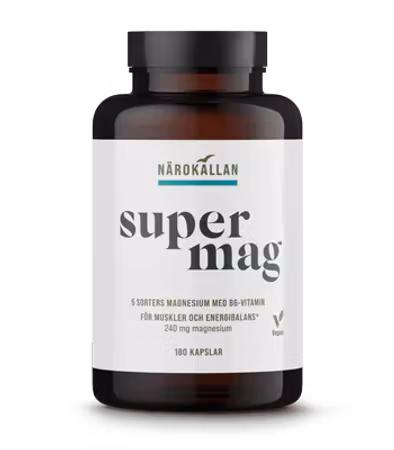 Närokällan Super Mag 180 kapslar