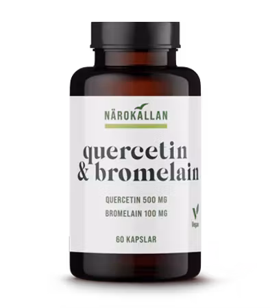 Närokällan Quercetin & Bromelain 60 kapslar