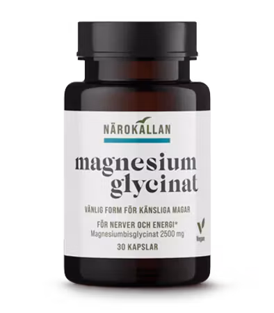 Närokällan Magnesiumglycinat 30 kapslar