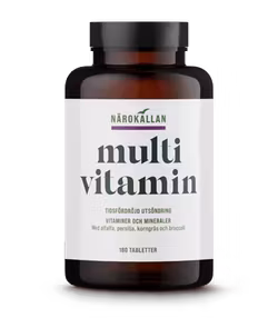Närokällan Multivitamin Tidsfördröjd 180 Tabletter