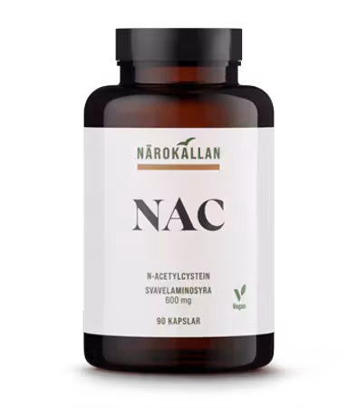 Närokällan NAC N-Acetylcystein 600 mg 90 kapslar