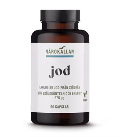 Närokällan Jod Ekologisk 90 kapslar
