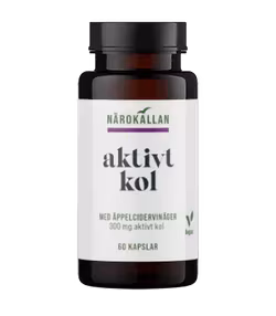 Närokällan Aktivt Kol + Äppelcidervinäger 60 kapslar