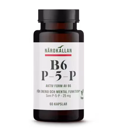Närokällan B6 P5P 25 mg 60 kapslar