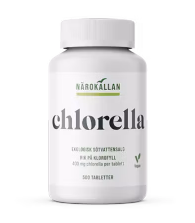 Närokällan Chlorella 500 tabletter EKO