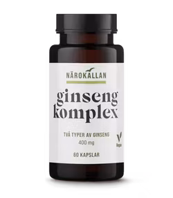Närokällan Ginseng Komplex 60 kapslar