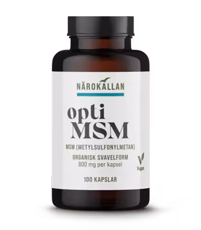 Närokällan OptiMSM 100 kapslar