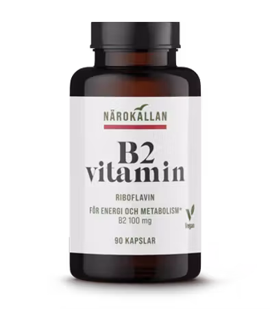 Närokällan B2 Riboflavin 100 mg 90 kapslar