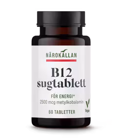 Närokällan B12 Sugtablett 60 tabletter