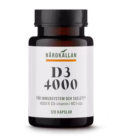 Närokällan D3 4000 IE 120 kapslar