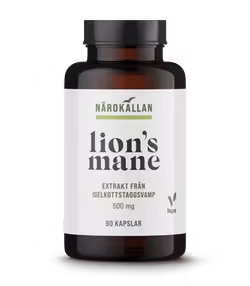 Närokällan Lions Mane 90 kapslar