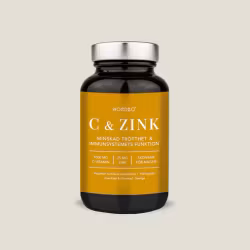 Nordbo C-vitamin & Zink, 100 kap
