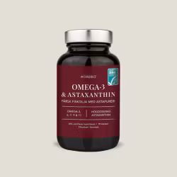 Nordbo, Omega-3 & Astaxanthin, 90 kap
