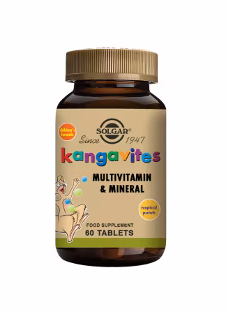 Kangavites Tropical Punch Complete Multivitamin and Mineral Chewable 60t