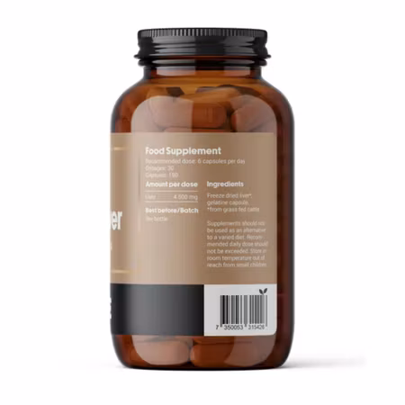 Dense Nötlever 180 kapslar