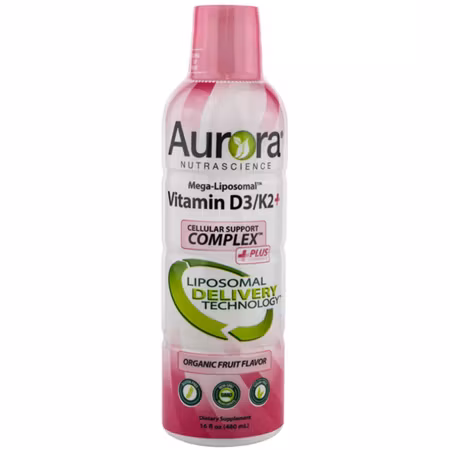 Aurora Liposomal Vitamin D3/K2+ 480 ml