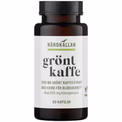 Närokällan Grönt Kaffe & Krom 60 kapslar, bäst före jan 2026