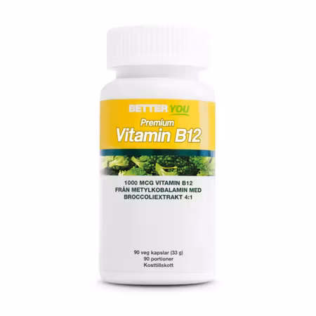 Premium Vitamin B12 90 kapslar