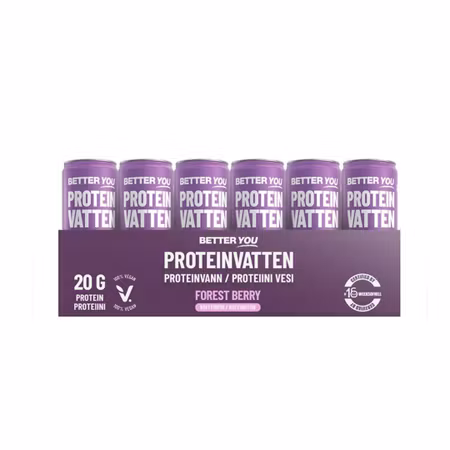 Proteinvatten Forest Berry Koffeinfri 330ml