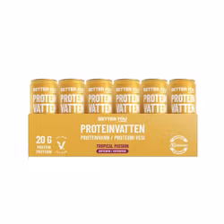Proteinvatten Tropical Passion Koffeinfri 330ml