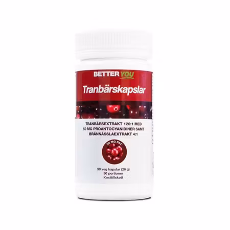 Better you Tranbärskapslar 90 kapslar