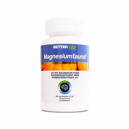 Magnesiumtaurat 90 kapslar