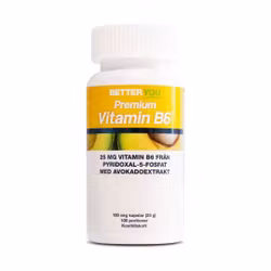 Premium Vitamin B6 100 kapslar