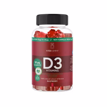 D3 Vitamin Raspberry 60st