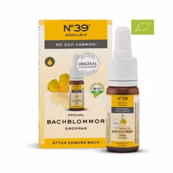 Droppar Bach No. 39 Nödhjälp 10ml