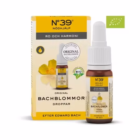 Droppar Bach No. 39 Nödhjälp 10ml