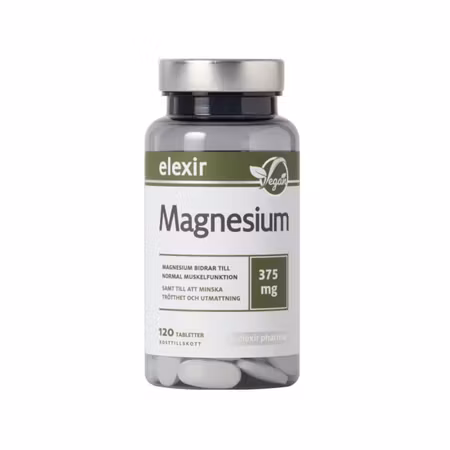 Magnesium 375mg 120 tabletter