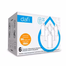 Filterpatroner 6-pack