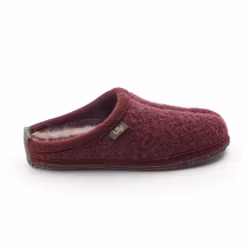 Ulle Stripe Ulltoffla, unisex - Bordeaux