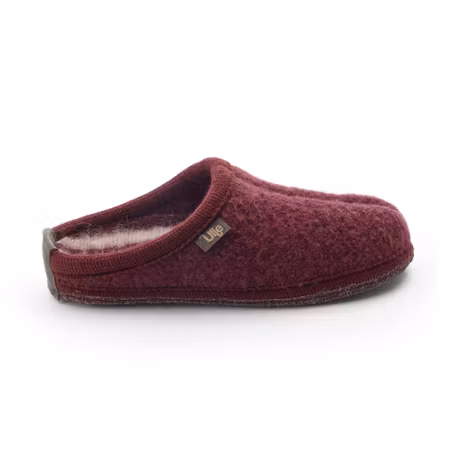 Ulle Stripe Ulltoffla, unisex - Bordeaux